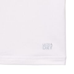 Теннисная футболка Lacoste Recycled Fiber Long Sleeve Sports T-Shirt - white/black
