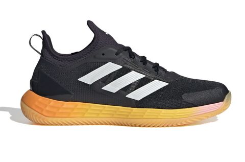 Женские теннисные кроссовки Adidas Adizero Ubersonic 4.1 W Clay - black/orange/yellow