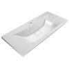 BelBagno BB1000/450-LV-MR-FT Раковина из литьевого мрамора, 1000x450x142, BB1000/450-LV-MR-FT
