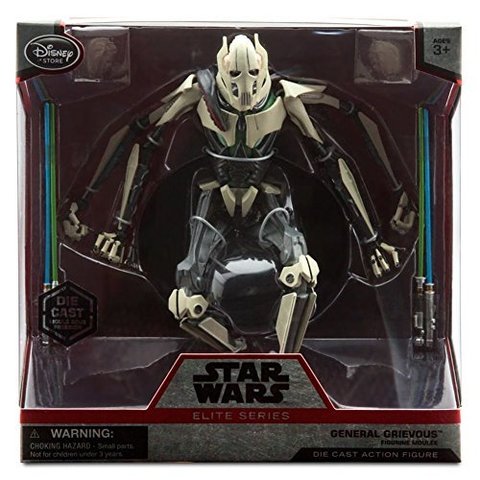 Звездные войны Die Cast фигурка Генерал Гривус — Star Wars General Grievous