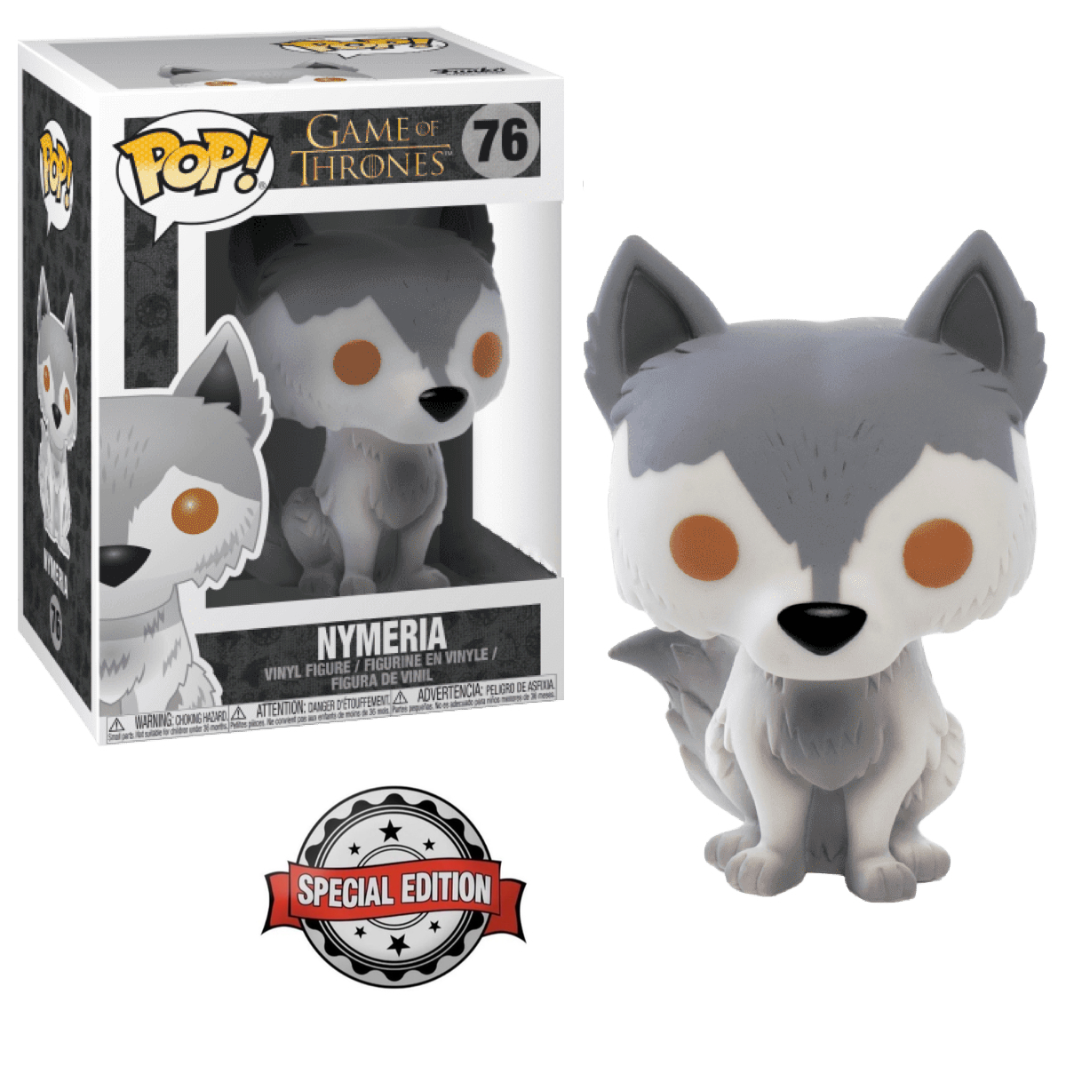 Фигурка Funko POP! Game of Thrones: Nymeria (Exc) (76) – купить за 1890 руб  | Чук и Гик. Магазин комиксов