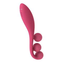 Мультифункциональный вибратор для тройной стимуляции Satisfyer Tri Ball 1 красный