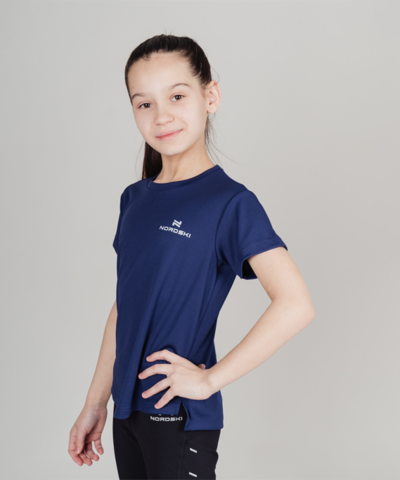 футболка NORDSKI Run Deep Jr NSJ419060