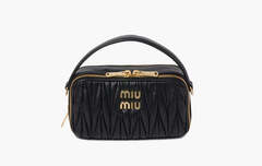 Сумка Miu Miu Matelassé Bandoliera Handbag "Black"