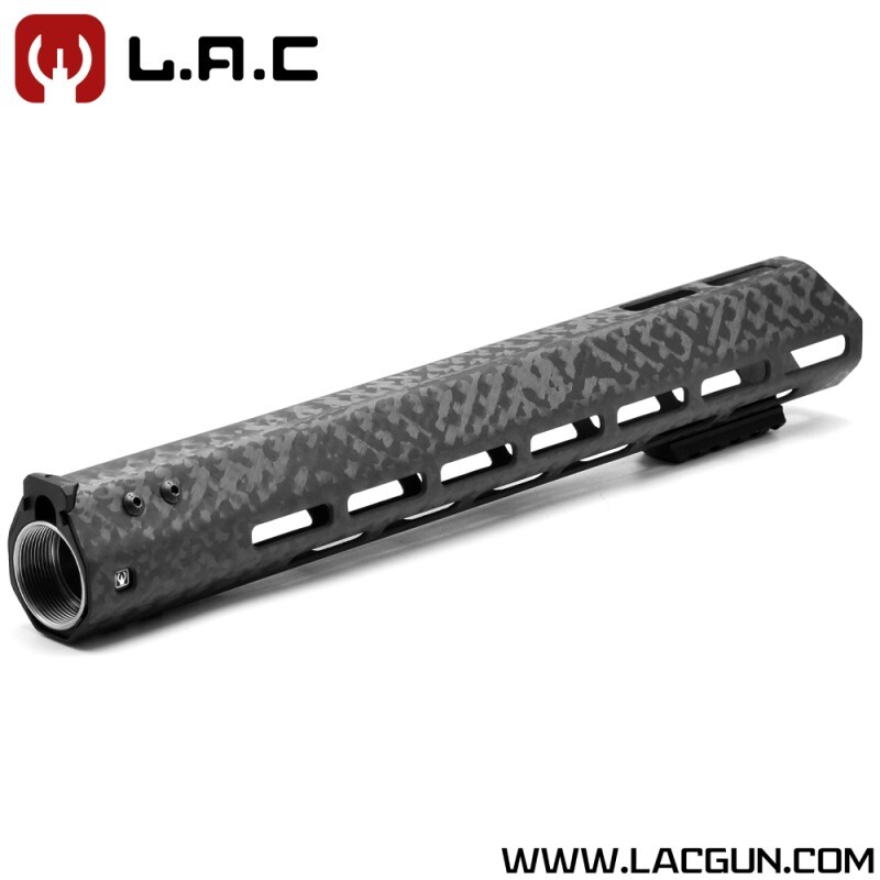 Цевьё карбоновое для AR-15 Inox steel, Lacgun