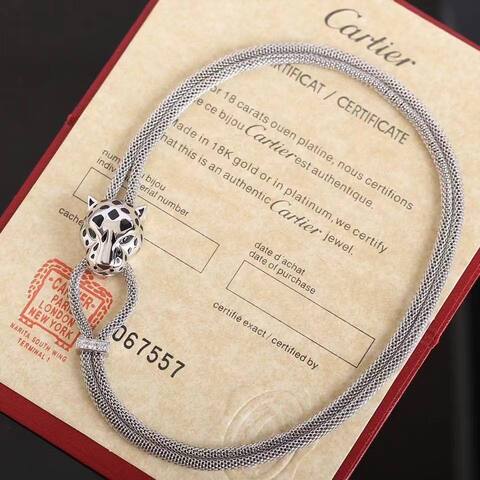 Колье Cartier VGOLD голова пантеры