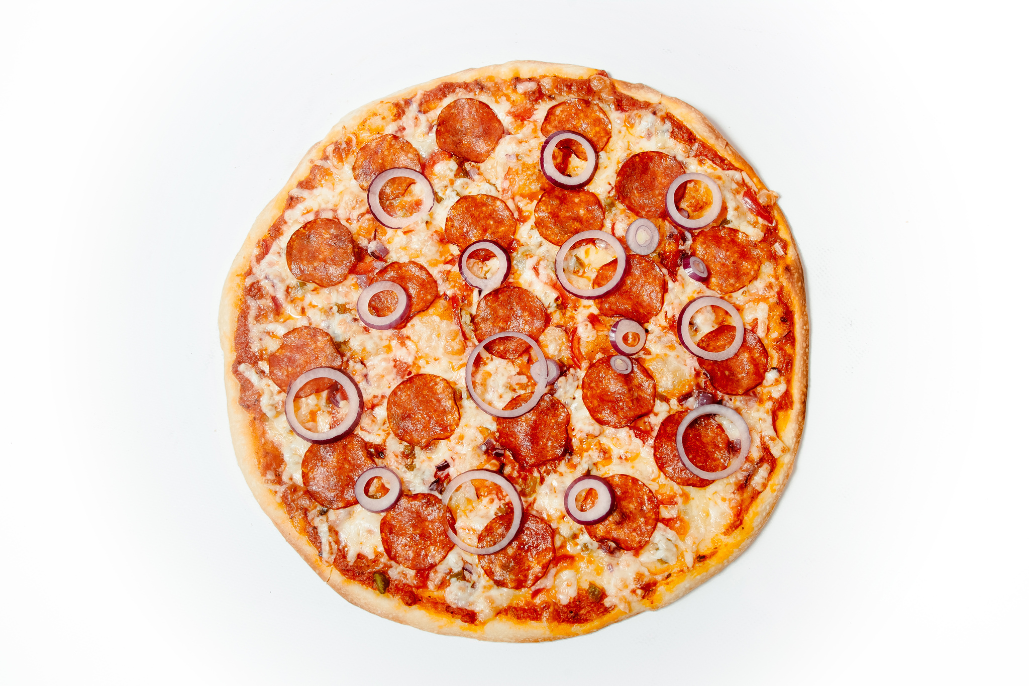 фото пиццы на белом фоне пепперони фото 86