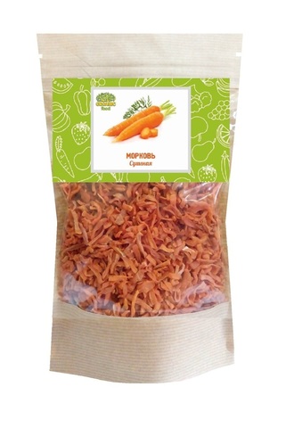 Морковь сушёная 'Organic food', 180г