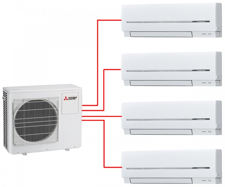 Я мульти сплит. Mitsubishi electric мульти сплит. mitsubishi electric mxz-4e83va. внешний блок мульти сплит-системы mitsubishi electric. mxz-4e83va.