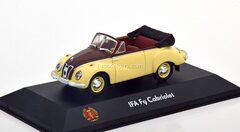 IFA F9 Cabriolet creme-brown DDR-Auto Kollektion Atlas 1:43