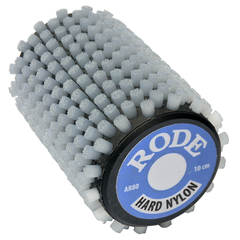Щетка роторная Rode AR80 NYLON HARD 100мм, жесткий нейлон 5мм, бел. - 2
