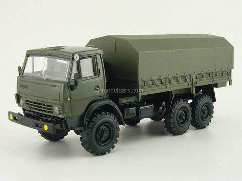 KAMAZ-4310 with awning khaki Elecon 1:43