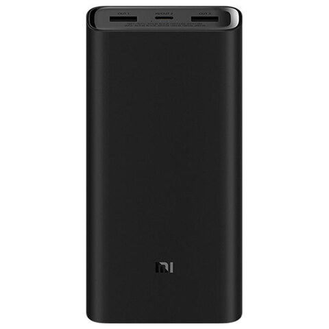 Портативный аккумулятор Xiaomi Mi Power Bank 3 Super Flash Charge 20000 (PB200SZM), черный