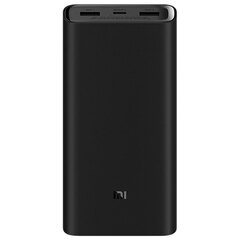 Портативный аккумулятор Xiaomi Mi Power Bank 3 Super Flash Charge 20000 (PB200SZM), черный