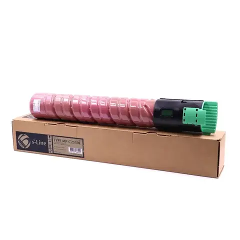 Тонер-картридж БУЛАТ s-Line MP C2550E (841198) для Ricoh Aficio MP C2030, MP C2550, MP C2551 (Пурпурный, 5500 стр.)