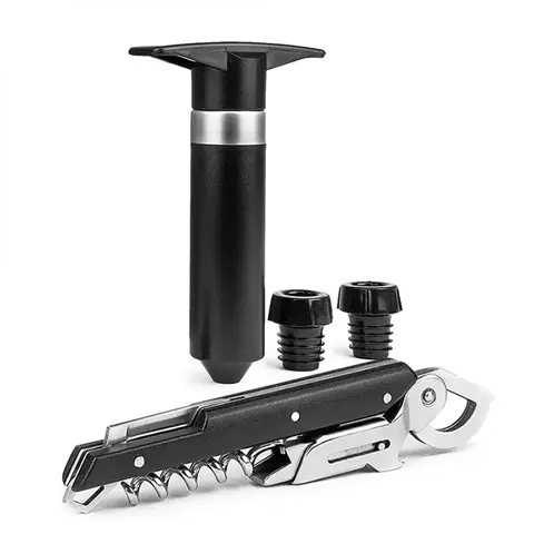 Набор штопор вакуумный и 2 пробки Peugeot Clavelin & Epivac