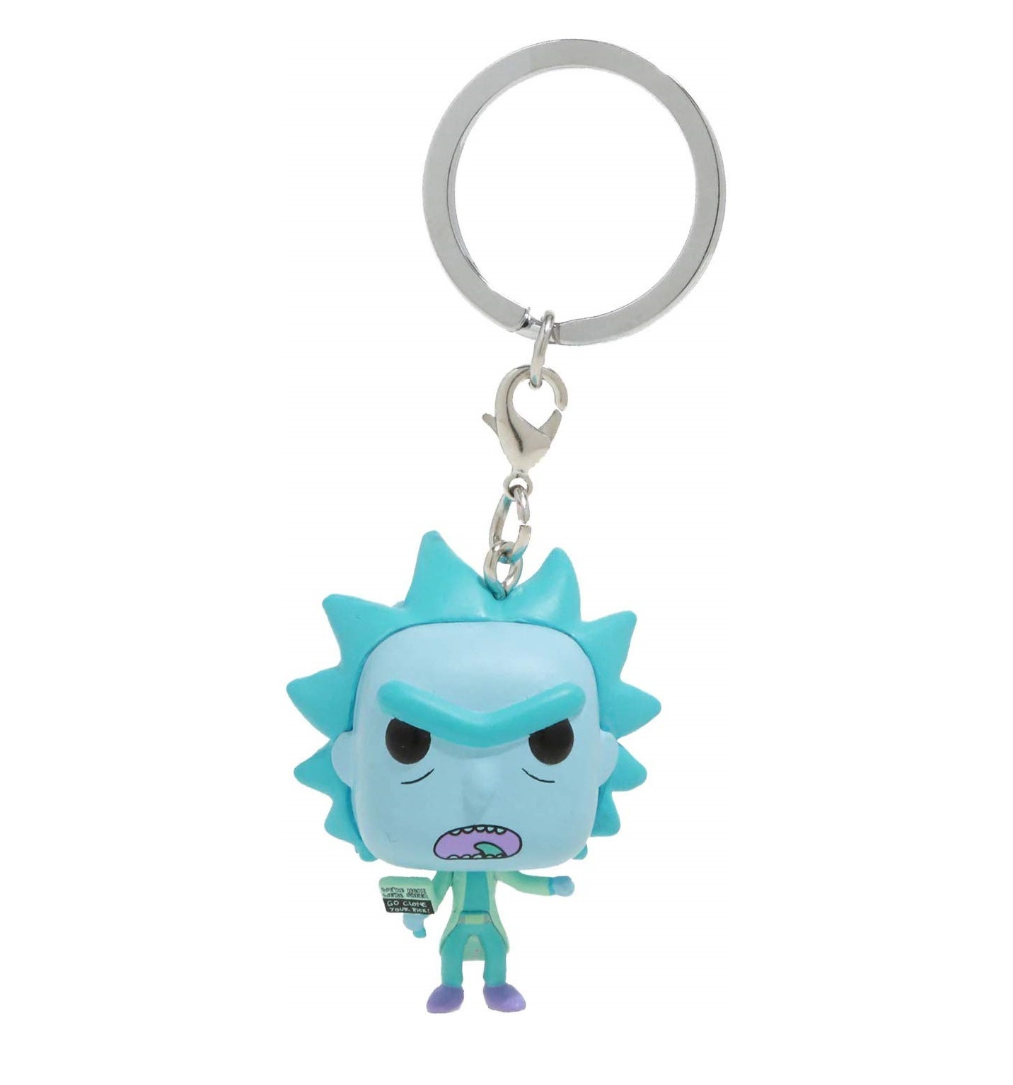 Funko Pocket Pop! Keychain: Rick & Morty: Rick in Rat Suit