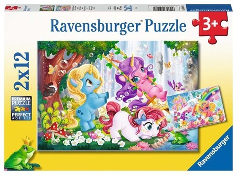 Puzzle Magische Einhornwelt 2x12 pcs