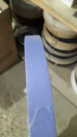 Фиолетовый Кромка ПВХ 1х19мм.