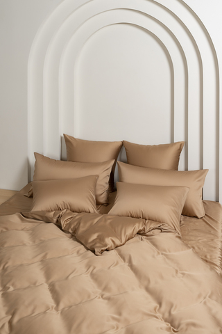 Постельное белье 1.5 спальное German Grass Sand Brilliant песочно-бежевое