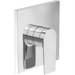 Villeroy&Boch Subway 2.0 TVS10235200061 Смеситель для душа, Villeroy&Boch, Subway 2.0, тип открывания воды-рычажный, тип регулирования воды-керамический картридж, тип установки-встраиваемый, отверстия для монтажа-1,внутренняя часть-необходимо заказат фото