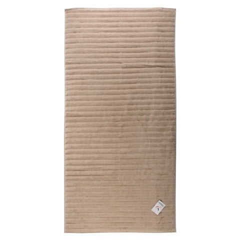 Полотенце 70х140 Tkano Essential Waves бежевое