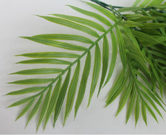 Искусственная зелень  - букет пальмы, 9-10 листов, 5 веток, 40 см.