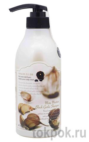 Шампунь для волос 3W Clinic More Moisture Black Garlic Shampoo, 500 мл