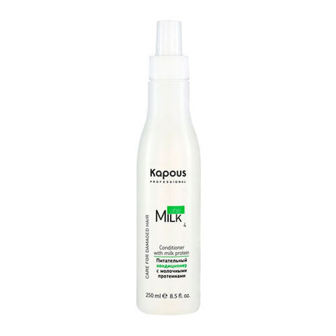 Kapous Milk Line Conditioner With Milk Protein - Кондиционер питательный с молочными протеинами