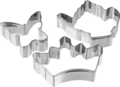 Навеска Форма д/печенья 3шт 8-10см нерж Принцесса Marmiton