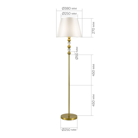 Светильник напольный ST Luce Aurora SL2003.305.01