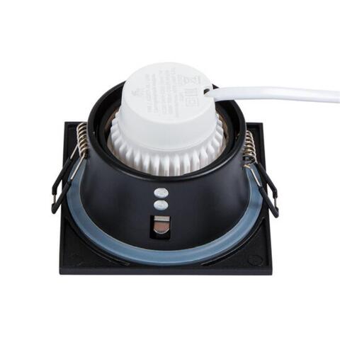 Встраиваемый светильник Arte Lamp HELM A2868PL-1BK