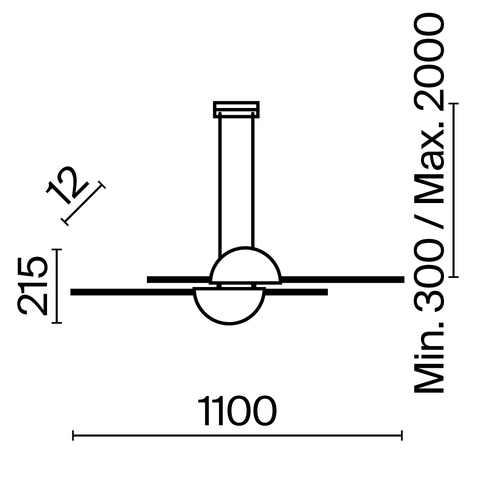 Подвесной светодиодный светильник Maytoni Pro Shade MOD179PL-L26W4K