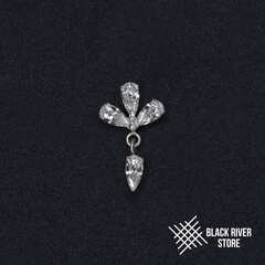 Pendant Pear Crystal