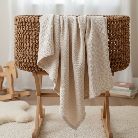 Пеленка муслин "Бежевый"