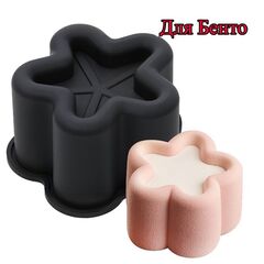 Силиконовая форма для муссовых бенто тортов «Звезда»