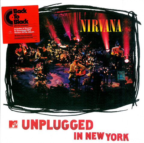 Виниловая пластинка. Nirvana - MTV Unplugged in New York