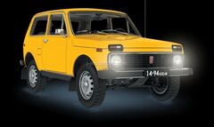 VAZ-2121 Lada Niva 1:8 Hachette fully assembled