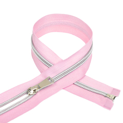 Молния спираль Т5, L 70 см, розовый