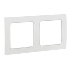 Стокгольм Рамка 2-местная белая EKF EXM-G-303-10