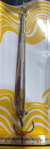 90 Блесна зимняя KDF Minkur 130-8043 10 гр 75 мм цв silver