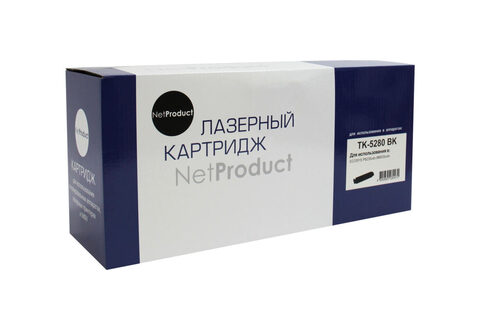 Тонер-картридж NetProduct (N-TK-5280BK) для Kyocera ECOSYS P6235, M6235, M6635, Bk, 13K