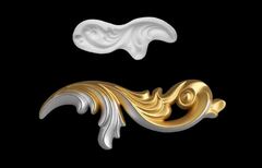 Силиконовый молд № 330 правый