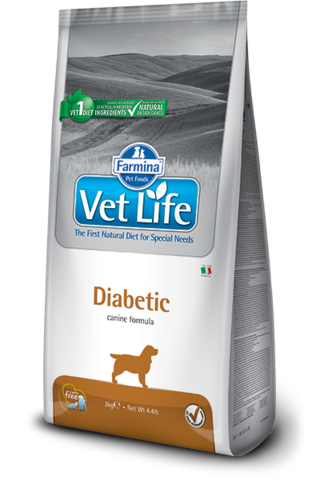 Сухой ветеринарный корм Farmina Vet Life Dog Diabetic