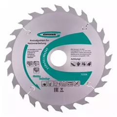 Диск пильный 210*32мм 24з+ кольцо 32/30мм// Gross 73326