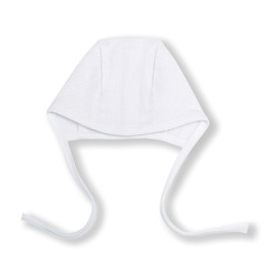 Чепчик из муслина (белый)