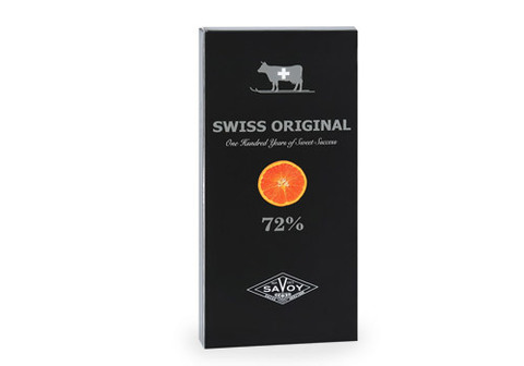 Горький шоколад с кусочками апельсина Swiss Original, 100г