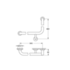 Grohe 40797001 Поручень для ванны