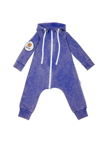 Комбинезон из футера "Варенка Синяя"