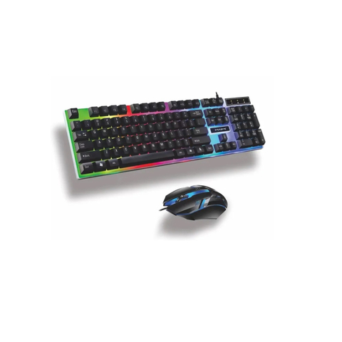 Клавиатура игровая RGB Maimi S4 проводная + мышка